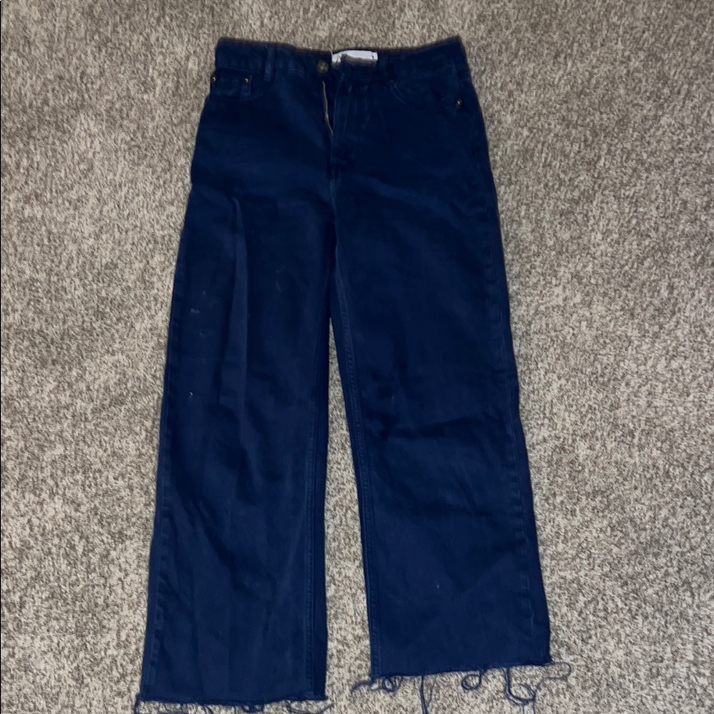 Zara dark blue women’s jeans
